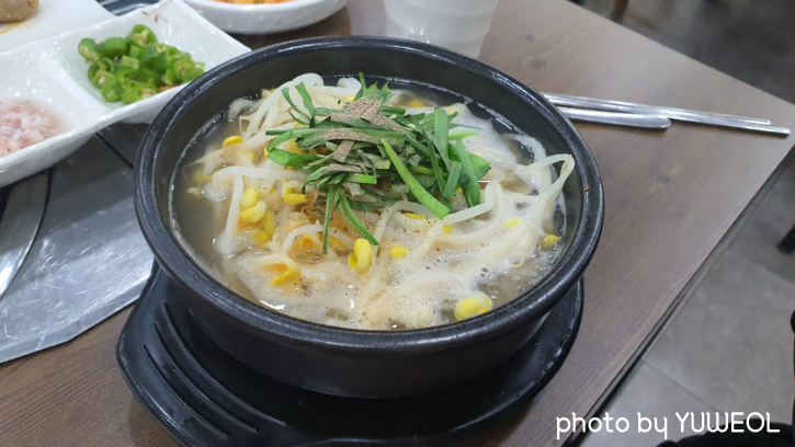 동인천 24시 콩나물국밥 맛집, 콩심 동인천역점