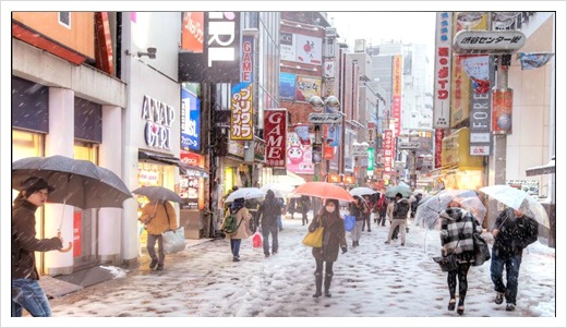 도쿄 10월, 11월 날씨 와 1월~12월 기후 이해(강수량,태풍,여행옷차림 등)