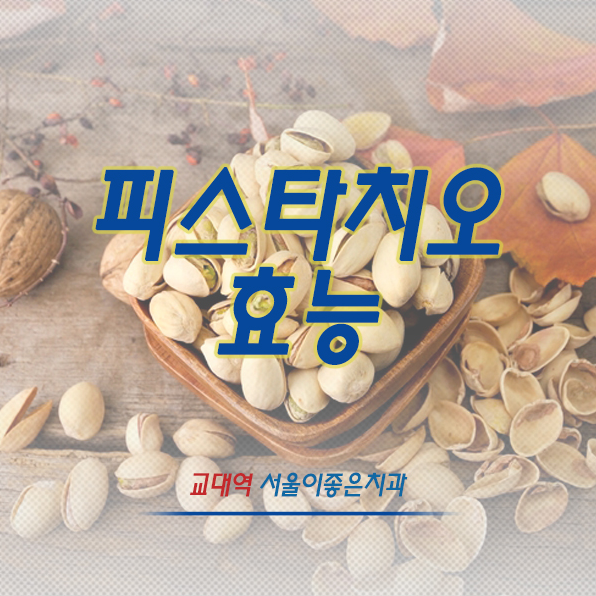 피스타치오 효능 이런 효과가 있어요!