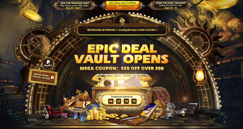 기어베스트 대규모 할인행사: 트레져헌트 Epic Deal Vault 이벤트 정보