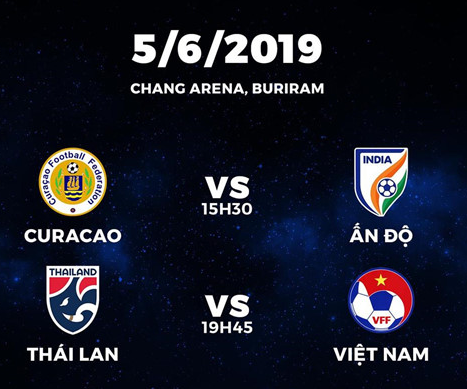 베트남 대 태국 2019 킹스컵 인터넷 중계