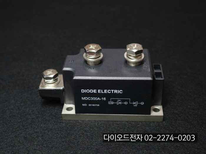 [판매중] MDC300-16 A타입 / DIODE ELECTRIC (300A 1600V , 다이오드모듈 , DIODE ELECTRIC)