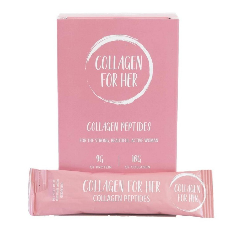 Collagen For Her 콜라겐 파우더 여행 스틱 패킷 여성 가수 분해  봅시다