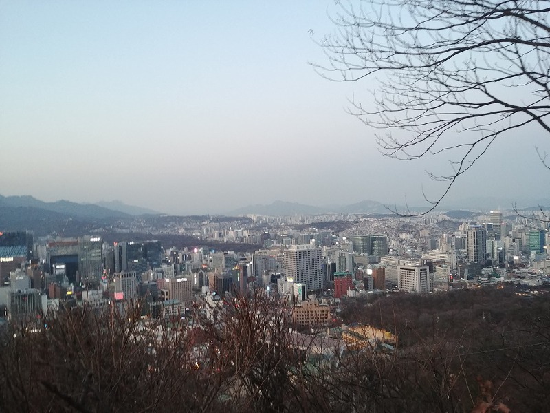 [서울 데이트 코스] 서울 남산타워 야경보러 다녀왔습니다.