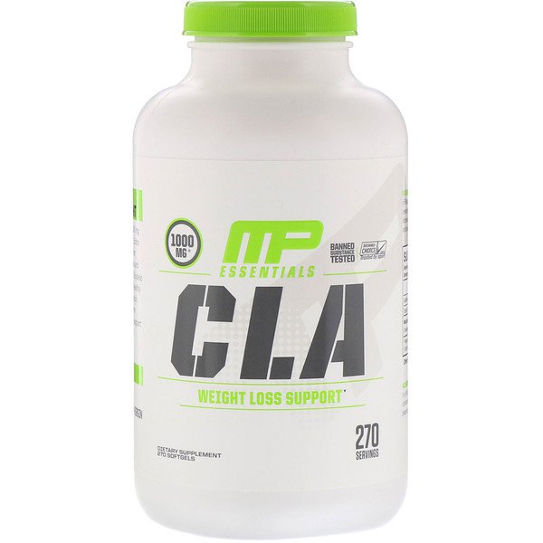 아이허브 체지방감소 CLA(공액리놀렌산)  MusclePharm Essentials CLA 1000 mg 후기