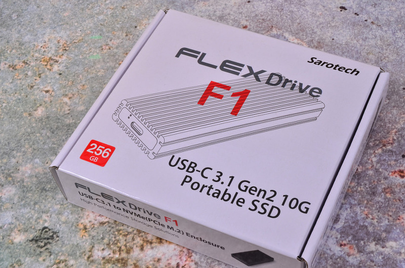 새로텍 FLEX Drive F1 외장SSD 사용기 - M.2 NVMe PCI Express SSD Mobile Storage (256GB)