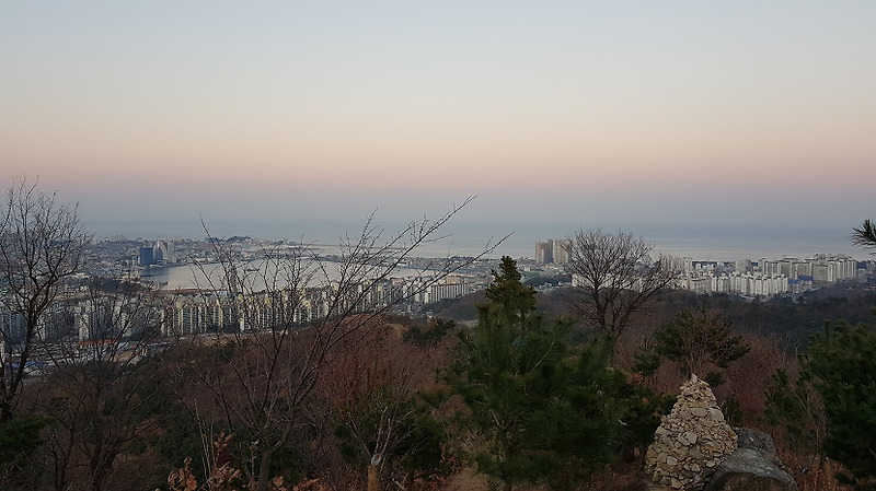 청대산에서 내려다 보는 풍경-11월27일