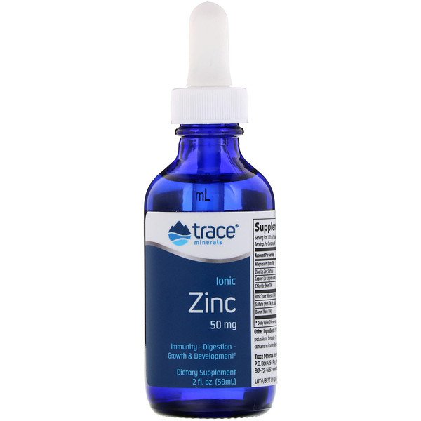 아이허브 Trace Minerals Research, Ionic Zinc, 50 mg, 2 fl oz (59 ml)후기와 추천정보