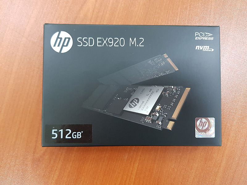 데스크미니A300에 설치할 HP EX920 512기가 SSD  해외직구 수령기