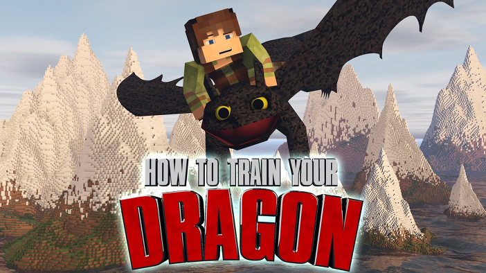 마인크래프트 1.7.10 드래곤 길들이기 모드 How to Train your MInecraft Dragon