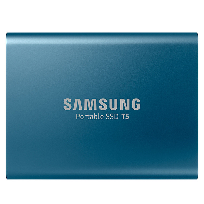 꼭~ 확인해야 할 포터블ssd - 삼성전자 T5 포터블 외장 SSD MU-PA500B/WW, 500GB, 블루
