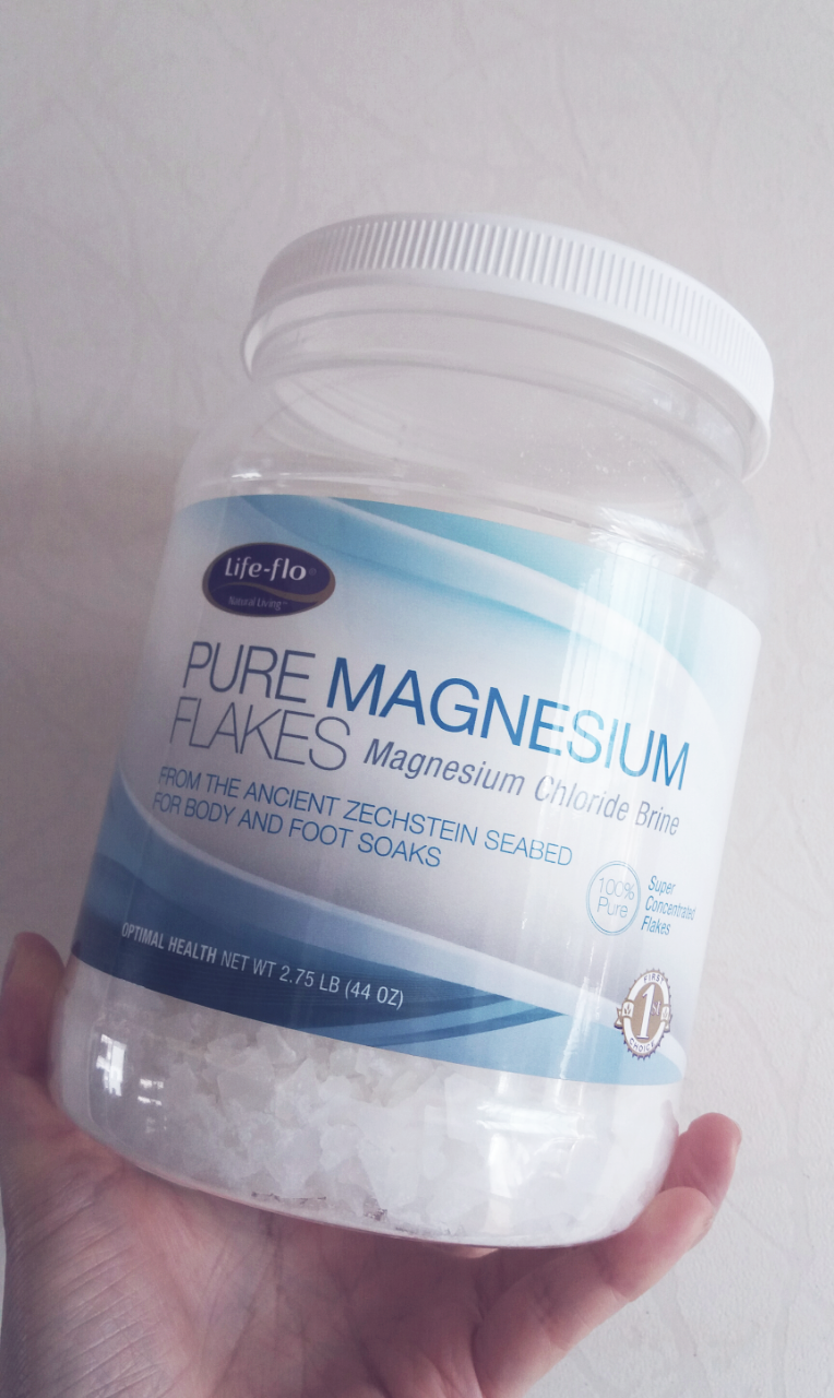 라이프 플로 마그네슘 플레이크 사용후기 Life Flo Health, Pure Magnesium Flakes, Magnesium Chloride Brine