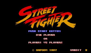 스트리트파이터 / Street Fighter (c) 1987 Capcom