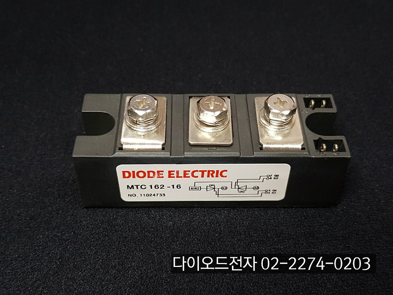 [판매중] MTC162-16 / MTC160-16 / SCR MODULE / SCR모듈 / DIODE ELECTRIC 제품