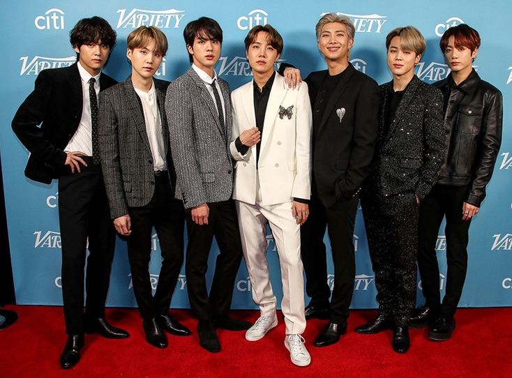 BTS wins Group of the Year Award at 20하나9 Variety's Hitmakers Brunch in LA | WMTV (영상)