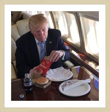 미국대통령 도날드 트럼프가 좋아하는 음식과 음료는?