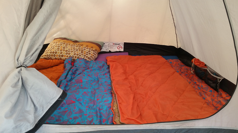 난방 텐트 효과