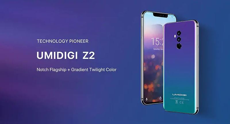 우미디지 Z2(UMIDIGI Z2) 플래그십 스마트폰 신제품 출시, 스펙과 가격은?