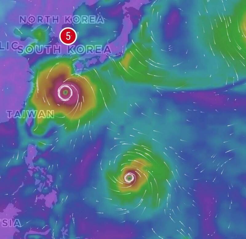 25호 태풍 콩레이 예상 경로~! 한국에도 피해 영향 미칠까?
