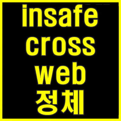 insafe crossweb 정체는?