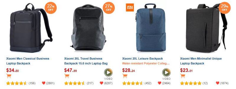 샤오미 백팩 종류 한번에 모아보기, 노트북 가방 추천 (Xiaomi Backpack)