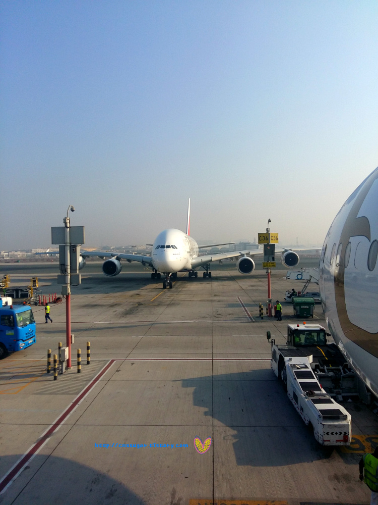 동유럽 여행]방콕-두바이-자그레브 아랍에미레이트 이코노미석 후기 (A380/Boeing 777)