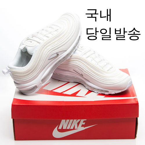 나이키 [국내당일] AIR MAX 97 화이트 운동화