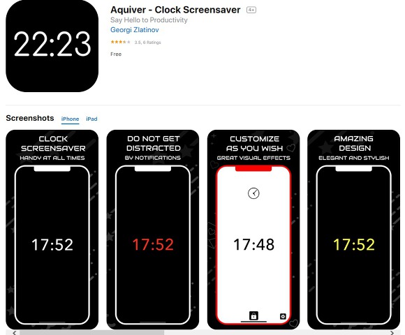 스크린 바탕화면시계, 위젯 어플, 오늘의 무료 어플&앱 앱스토어 아이폰/아이패드 (19년 11월 12일)