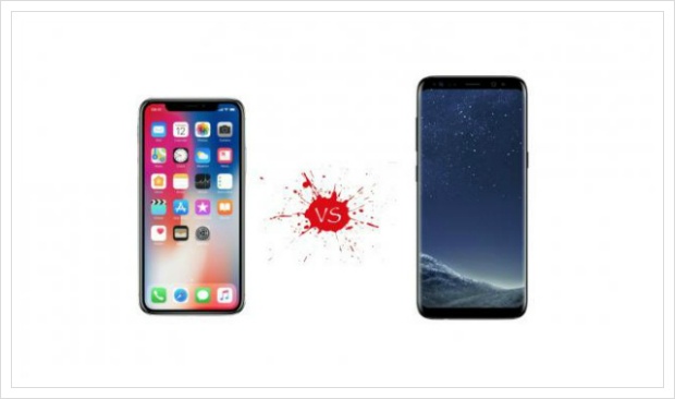 애플 iPhone X  vs 갤럭시 S8 스펙 비교, 과연 승자는? (해외번역)