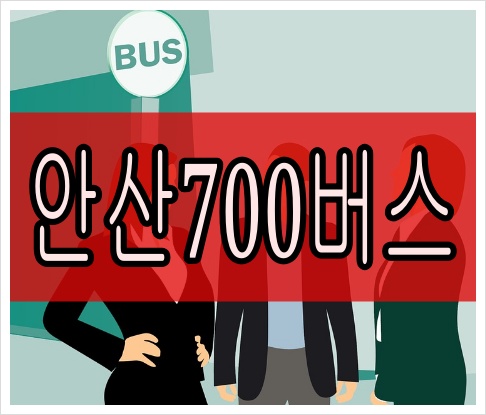 안산700번버스 최신 시간표 실시간 노선