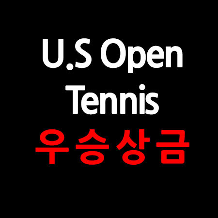 US open tennis 역대 우승자 & US open 우승상금
