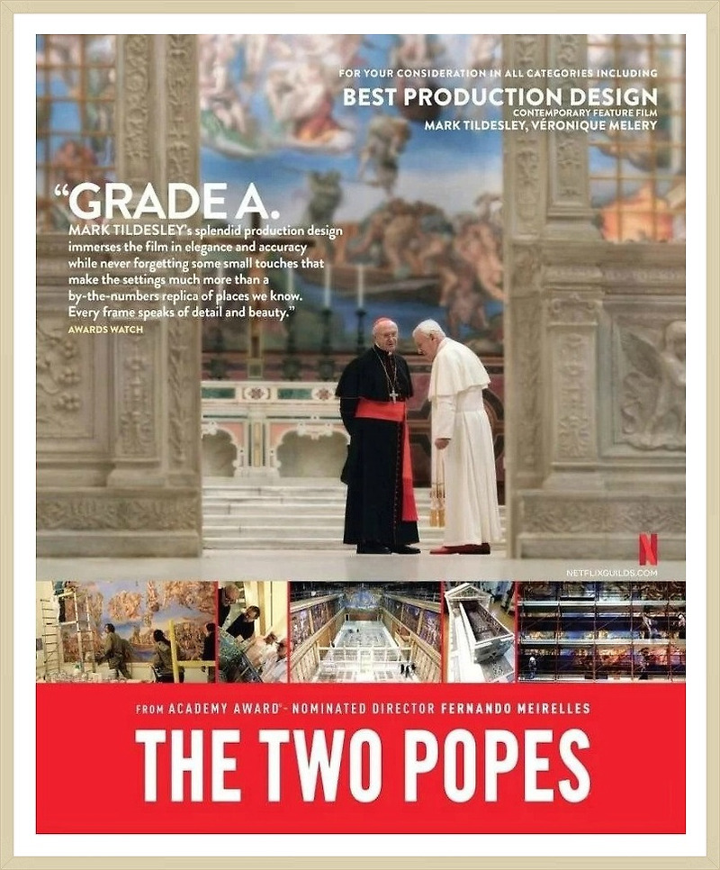 넷플릭스 추천 영화 두 교황(THE TWO POPES)
