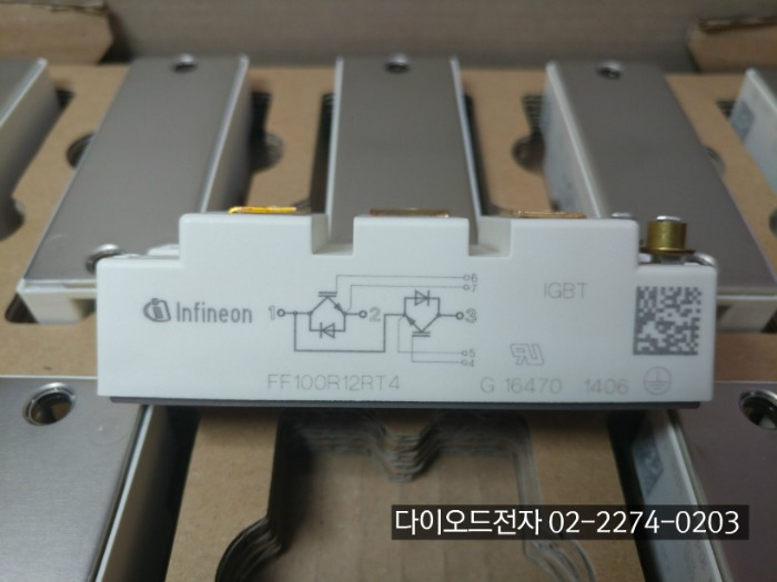 [판매중] FF100R12RT4 / INFINEON (100A 1200V . 2PACK IGBT)