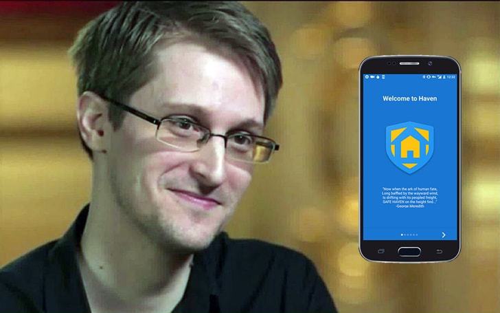 NSA 비리폭로로 보안강박증에 시달리는 에드워드 스노든이 만든 보안 프로그램(앱)