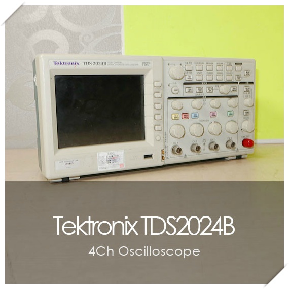 중고오실로스코프 렌탈 판매 텍트로닉스 TDS2024B 4CH Oscilloscope 계측기 수리 대여