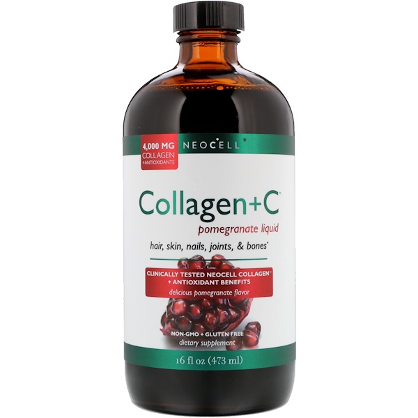 아이허브 인대회복에 도움되는 영양제 Neocell Collagen +C 액상 석류 후기