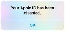 Your Apple ID has been disabled. 나오면서 app update가 안될때