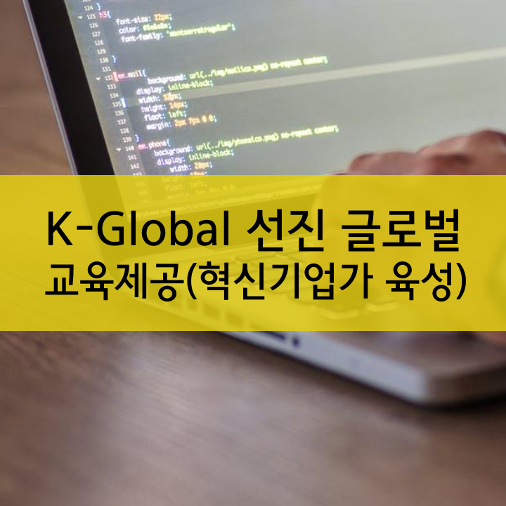 K-Global 선진 글로벌 교육제공(혁신기업가 육성)