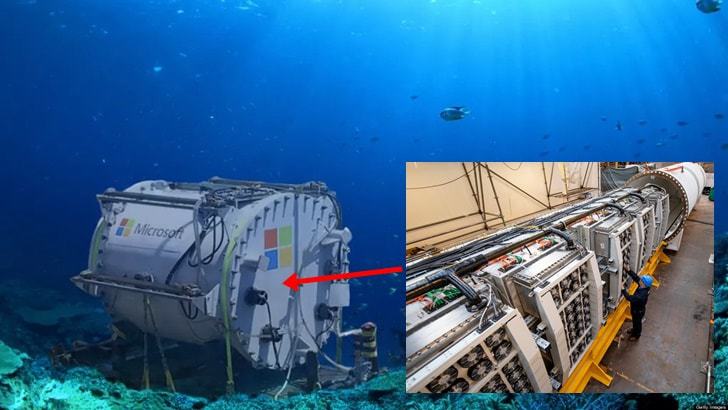 바다속 수중 데이터센터 만드는 마이크로소프트(프로젝트 나틱)