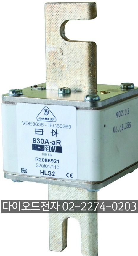 [판매중] R1184922 / JEAN MULLER / VDE0636-IEC60269 / 160A-aR~690V / S1Muf1/110/160A/690V /