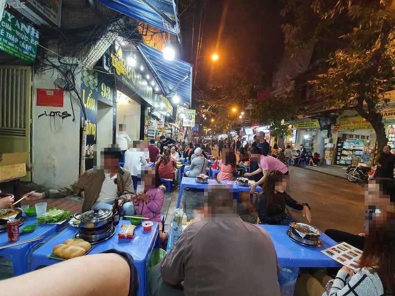 베트남-하노이 여행::방문한 음식점과 맛집 그리고 길거리음식 정리 및 롯데마트 쇼핑[feat. 그랩 바이크]