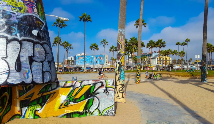 예술과 자유가 넘쳐 흐르는 베니스 비치 [LA 여행/ 캘리포니아 여행/ 엘에이 바닷가 / 베니스 운하 / Venice Beach]