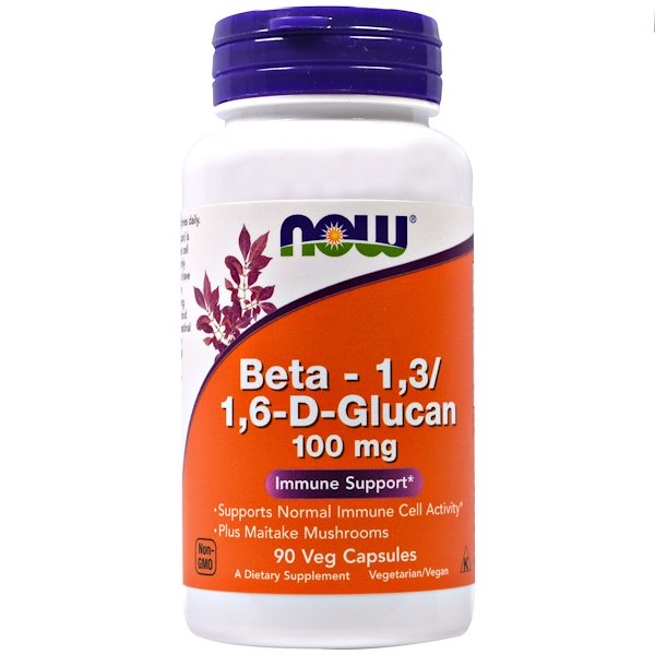 아이허브 식이섬유 보충제 추천 Now Foods 베타-13/16-D-글루칸 100 mg 후기