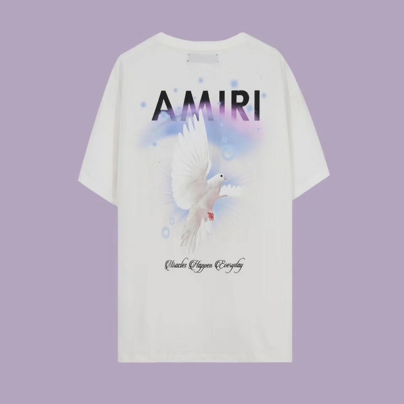 [AMIRI] 아미리 도브 프린트 반팔 티셔츠 (2 COLOR)