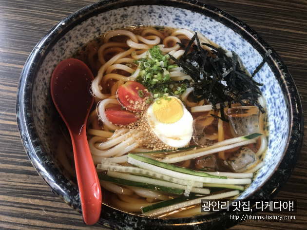 부산 광안리 생활의달인 맛집, 사누끼우동/냉우동 전문점 다케다야