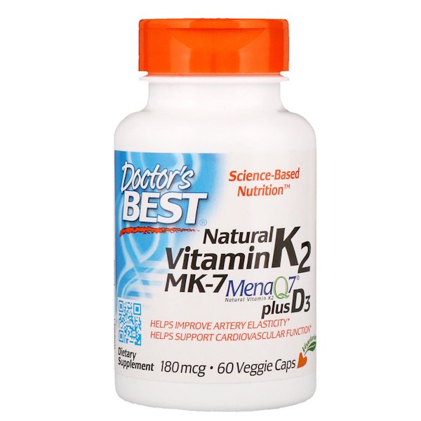 아이허브 비타민K영양제 Doctor's Best Natural Vitamin K2 MK-7 with MenaQ7 plus Vitamin D3 180 mcg 후기