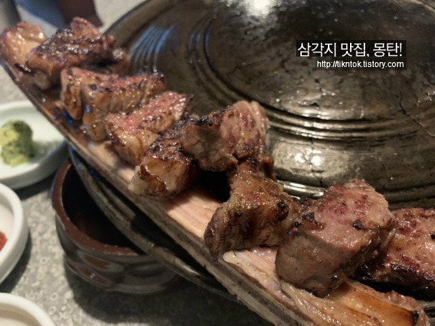 삼각지 몽탄 예약없이 성공, 웨이팅은 기본인 짚불구이/우대갈비 맛집!