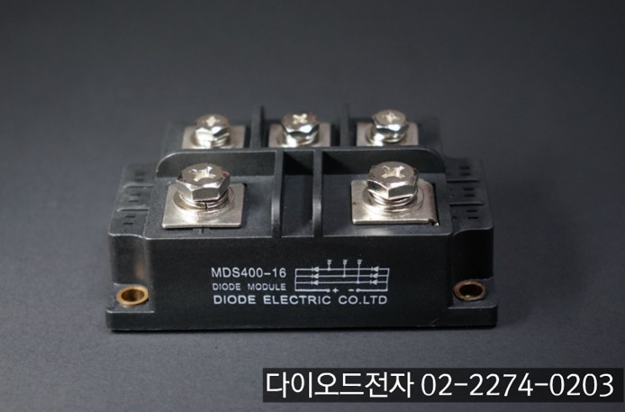[판매중] MDQ400-16 / DIODE ELECTRIC (400A 1600V , 단상 브릿지 다이오드)