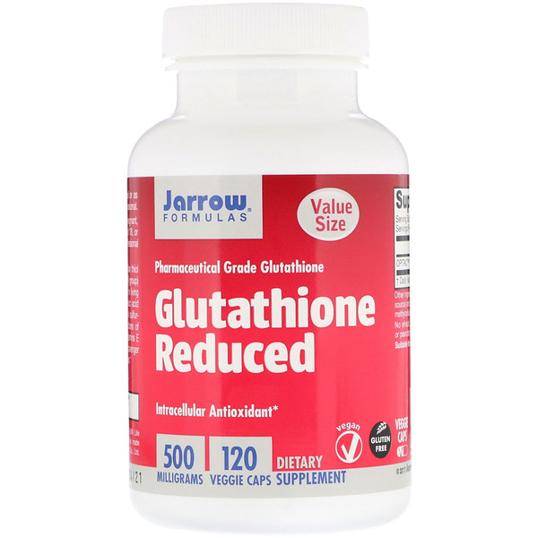 아이허브 항산화제 추천 Jarrow Formulas Glutathione Reduced 500 mg 후기