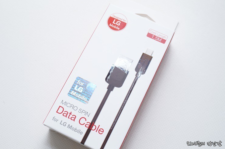 LG모바일 마이크로 5핀 USB 고속충전 케이블 구매후기